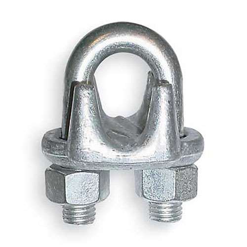 Galvanized Cable Clamp - 9/16" [CLP916]