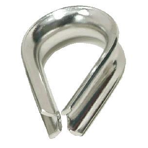 Stainless Steel Thimble - 1/4" [THIM14SS]